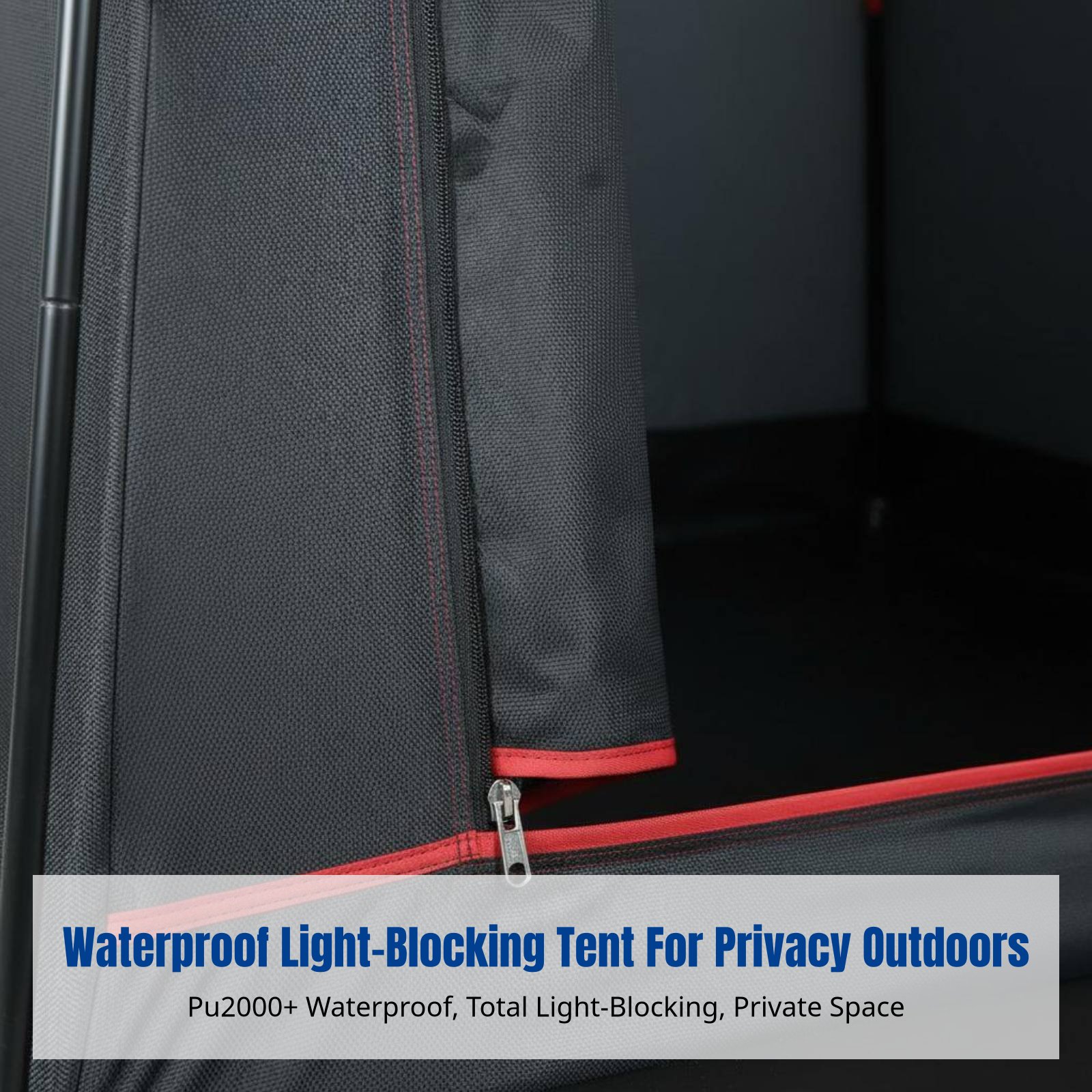 Outdoor Lighting Modern - Outdoor Full Light-Blocking Privacy Changing Tent,