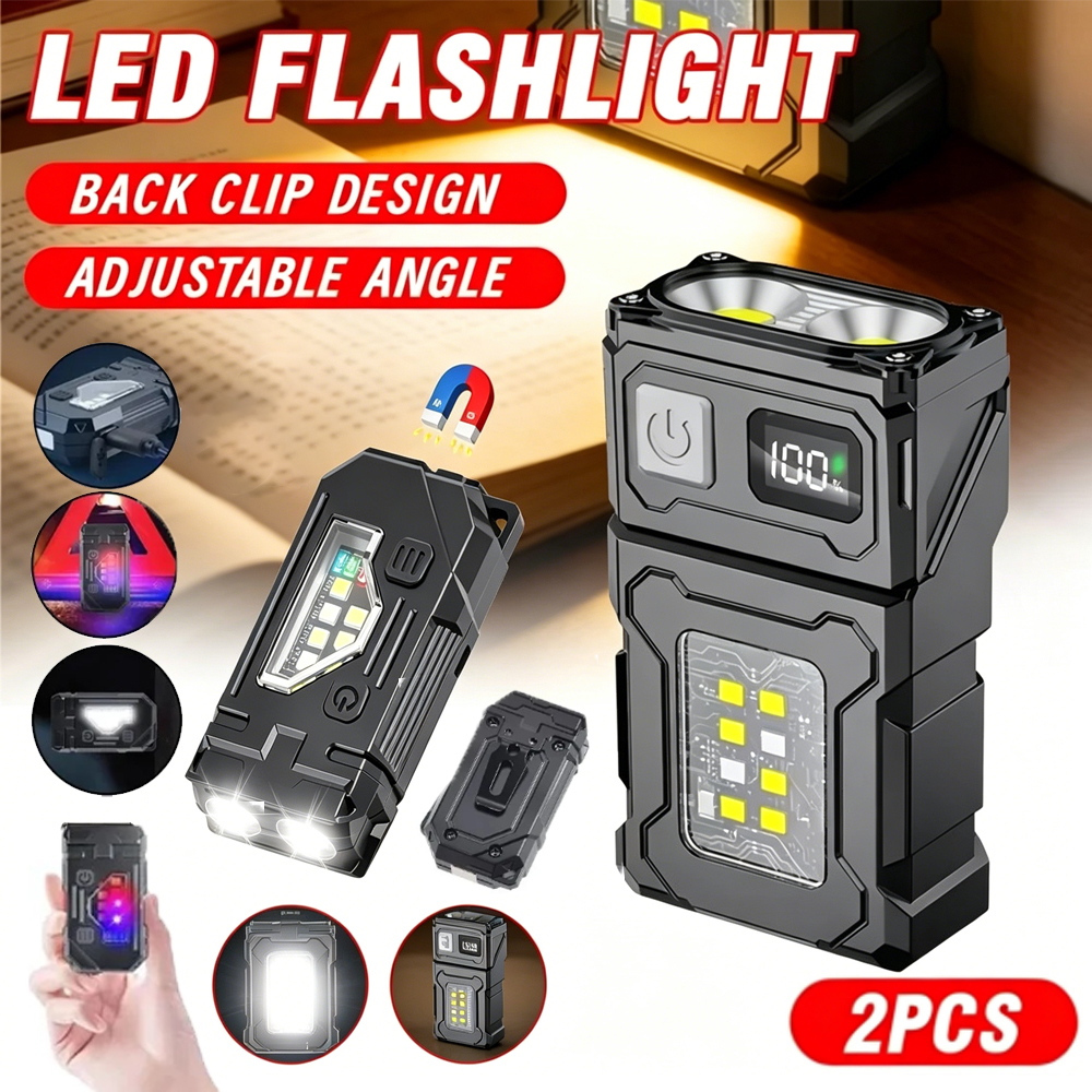 Outdoor Lighting B&Q - Mini USB Recharge LED Flashlight Tail