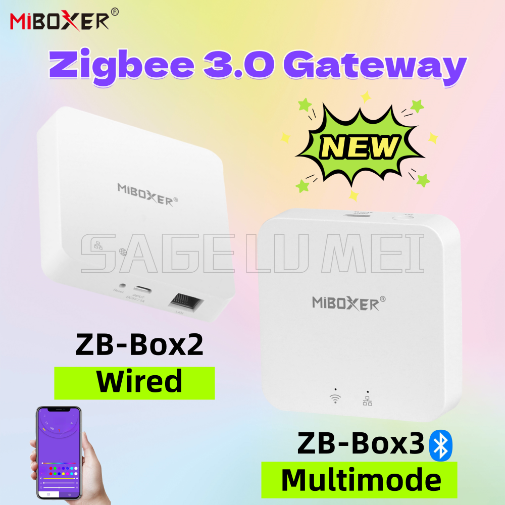 Outdoor Lighting Zigbee - Miboxer Smart Zigbee 3.0 Gateway ZB-Box2