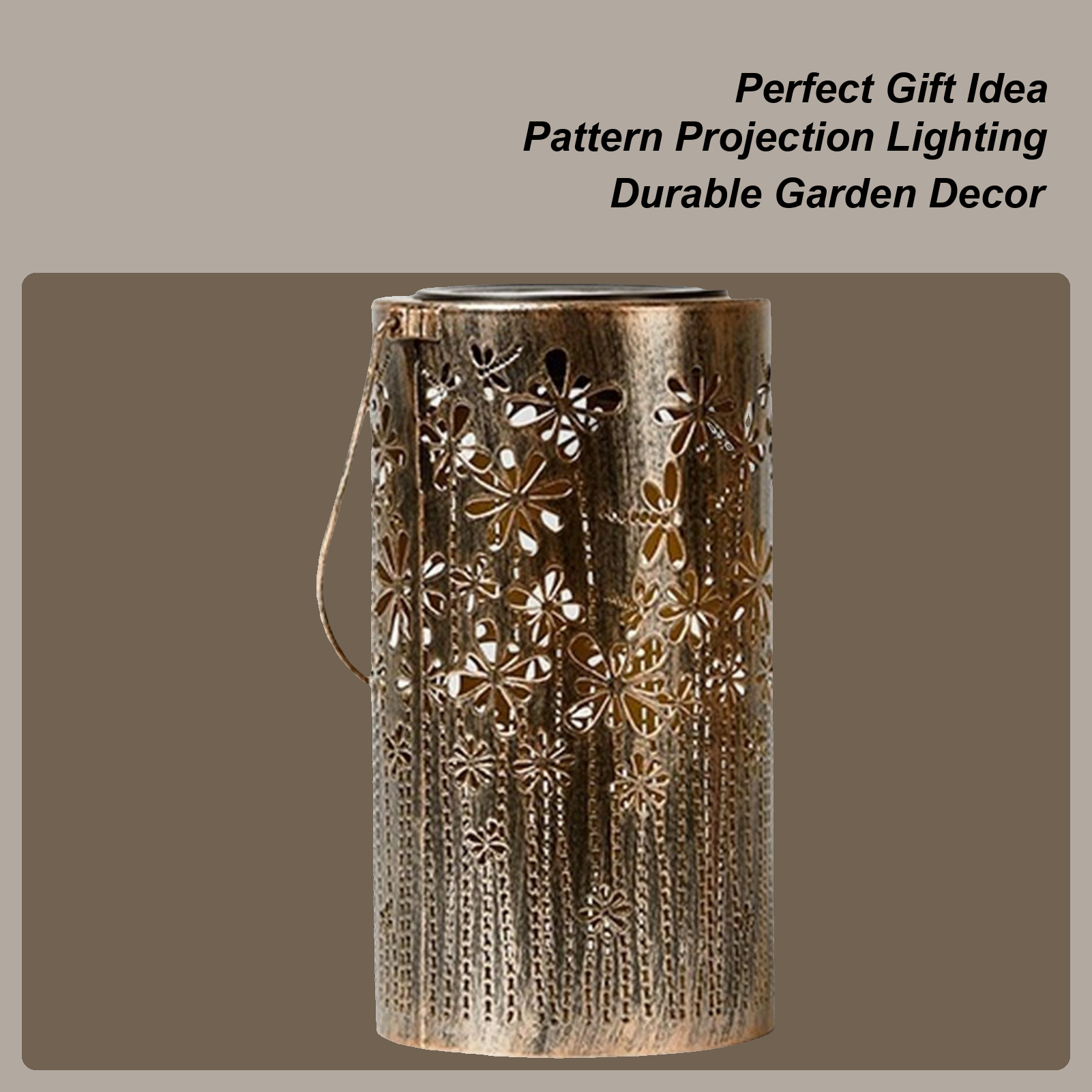 Solar Path Light - Solar Lanterns Decorative Colorful Metal Flower