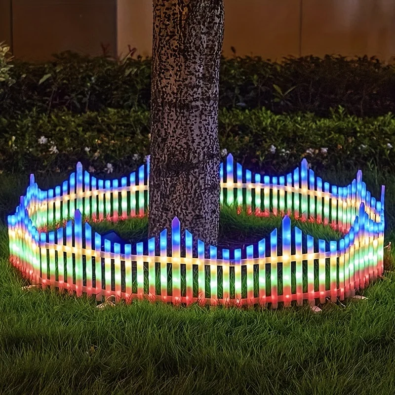 Solar Path Light - KEEHOME 8pcs, Single Piece Width 13.78inch,