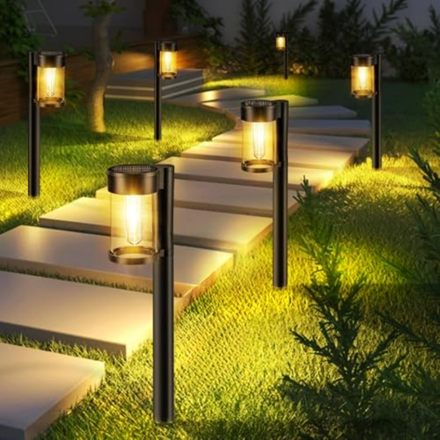 Solar Path Light - Solar Pathway Lights Outdoor, 10 Pack