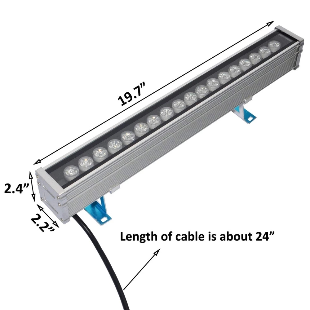 9w 12w 18w 36w 72w LED Wall wa - Outdoor Lighting With Outlet reseña y precio