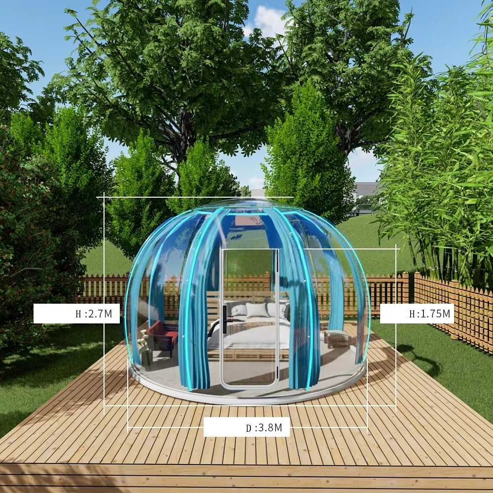 PC clear House Glass House Par - Outdoor Lighting Rental For Party reseña y precio