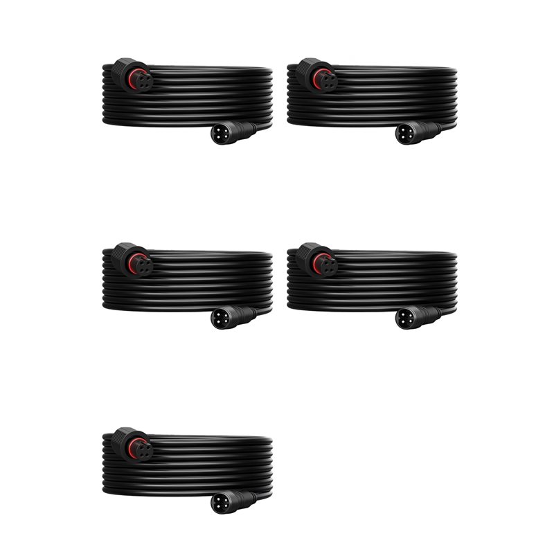 Exquisite-5Pcs 10FT Extension  - Outdoor Lighting Extension Cord reseña y precio