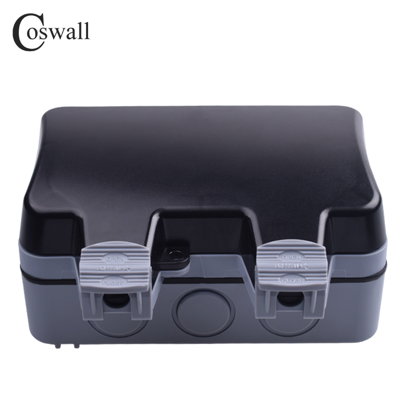 Coswall IP66 Weatherproof Wate - Outdoor Lighting With Outlet reseña y precio