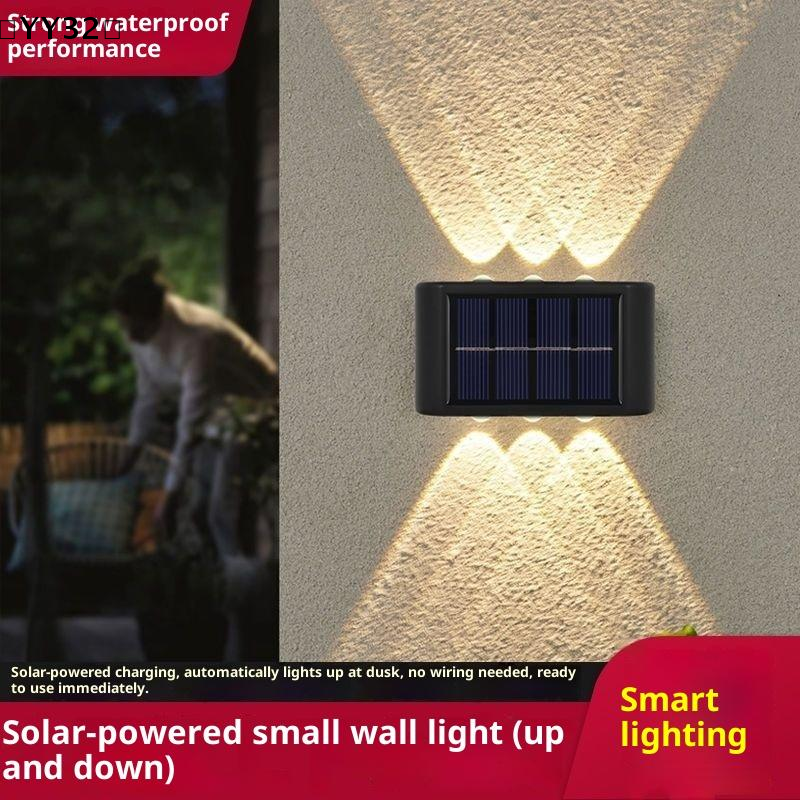 4-10 LED Solar Lamp Outdoor Wa - Outdoor Lighting With Outlet reseña y precio