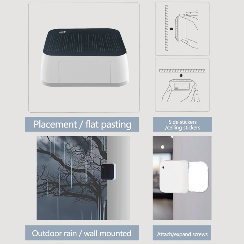 Smart Solar Light Sensor Tuya  - Outdoor Lighting Zigbee reseña y precio