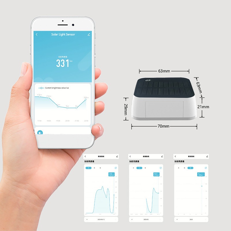 Smart Solar Light Sensor Tuya  - Outdoor Lighting Zigbee reseña y precio