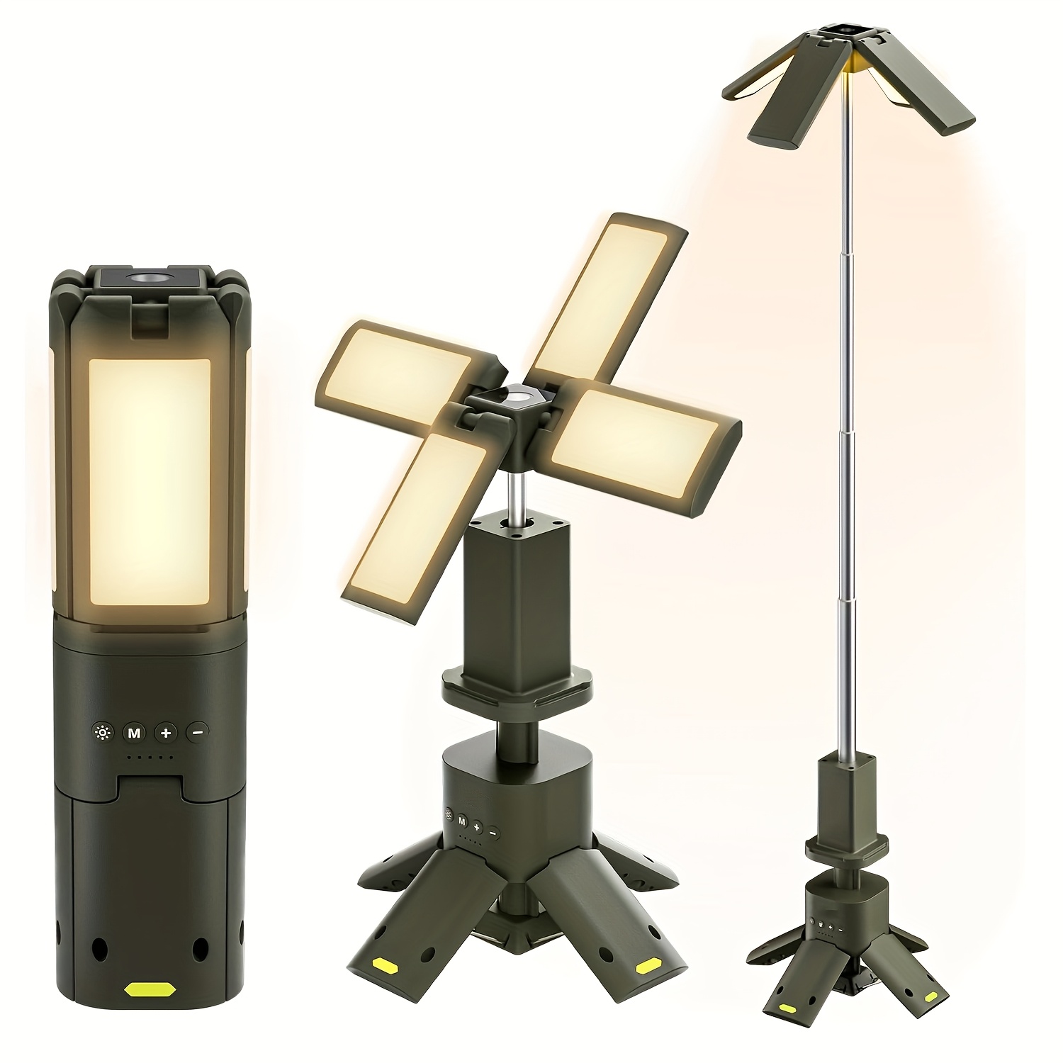 Camping Lantern, 14000mAh Rech - Outdoor Lighting Lamps reseña y precio