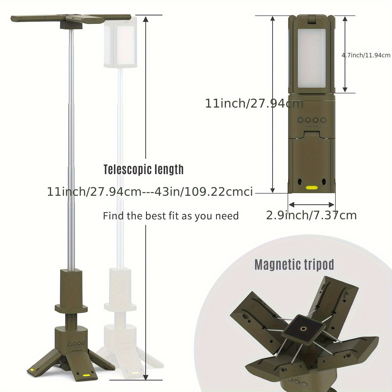Camping Lantern, 14000mAh Rech - Outdoor Lighting Lamps reseña y precio