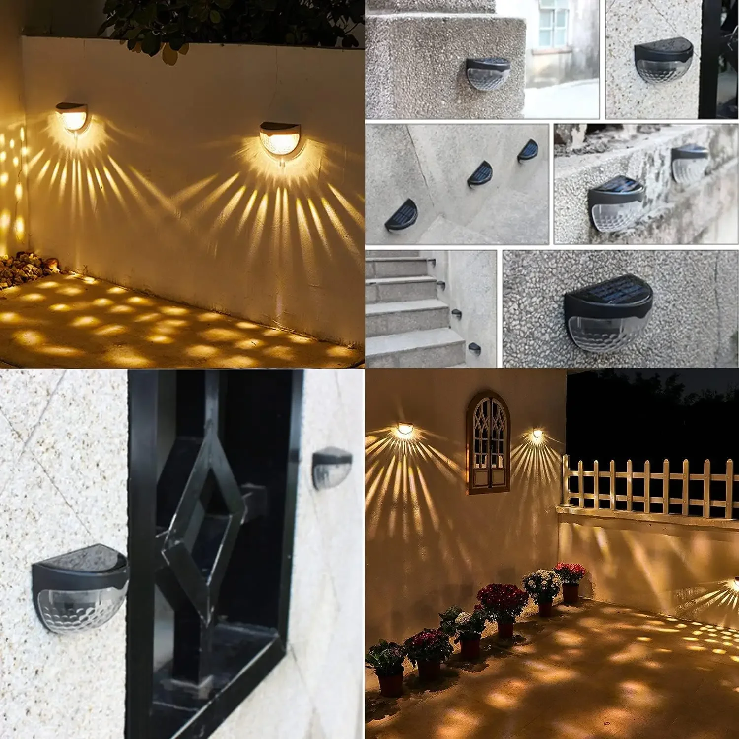 LED Solar Light Outdoor Wall L - Outdoor Lighting With Outlet reseña y precio