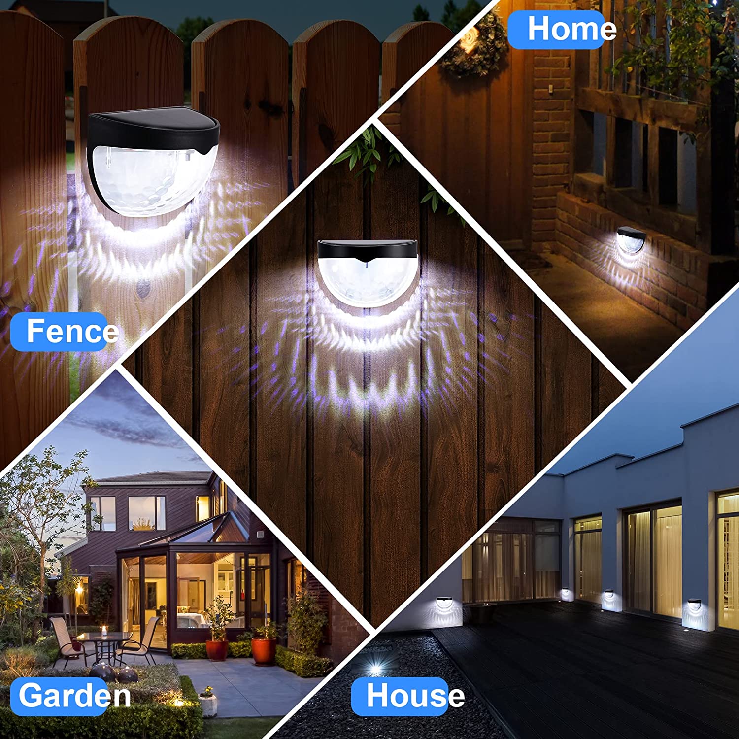 LED Solar Light Outdoor Wall L - Outdoor Lighting With Outlet reseña y precio