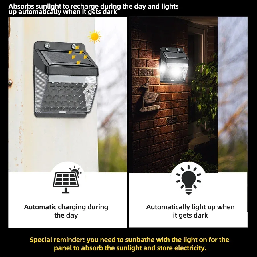 LED Solar Light PIR Motion Sen - Outdoor Lighting Lamps reseña y precio