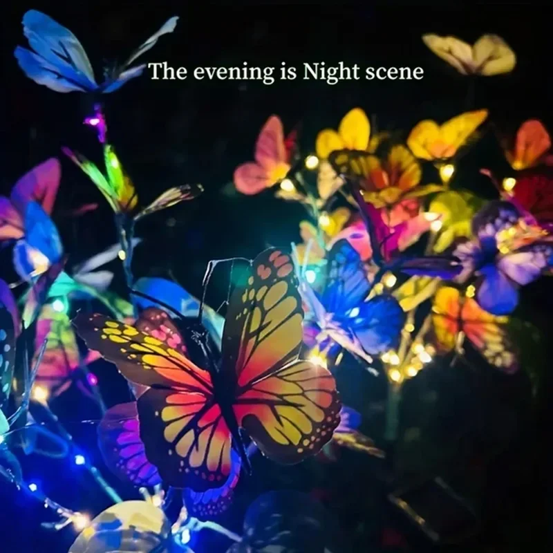 Solar LED Butterfly Garden Lig - Solar Path Light reseña y precio
