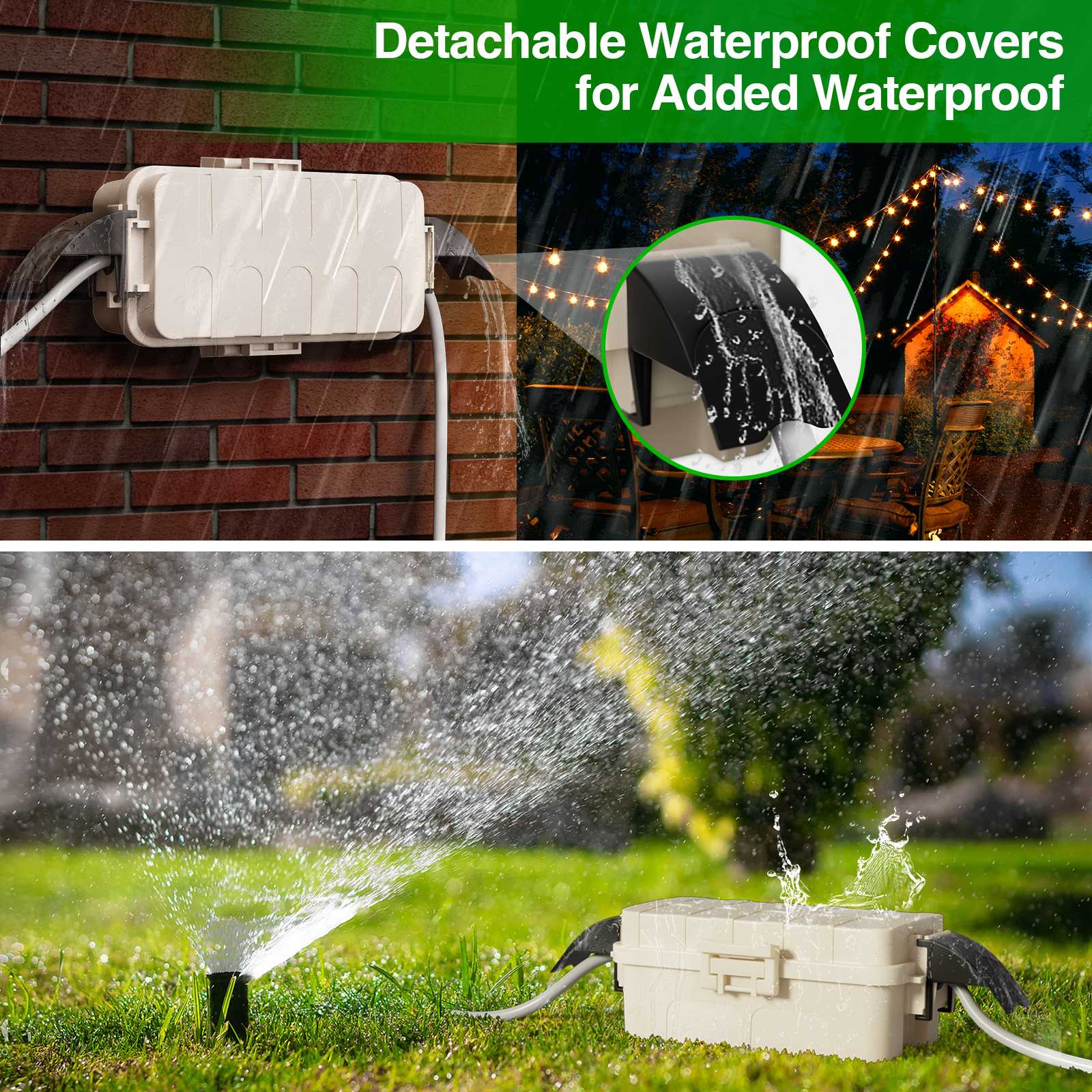 Small Outdoor Electrical Boxes - Outdoor Lighting Extension Cord reseña y precio