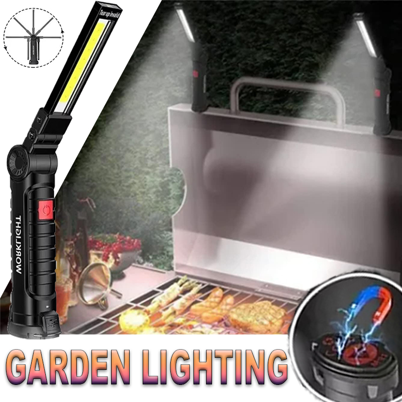 Portable LED Flashlight with M - Outdoor Lighting B&Q reseña y precio