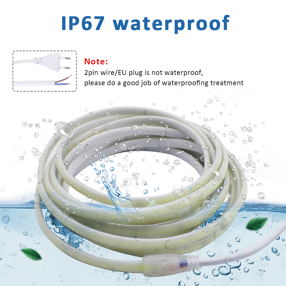 220V IP67 Waterproof COB Led S - Outdoor Lighting Extension Cord reseña y precio