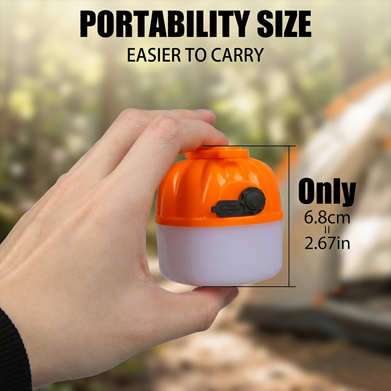 Mini Portable LED Pumpkin Bulb - Outdoor Lighting B&Q reseña y precio