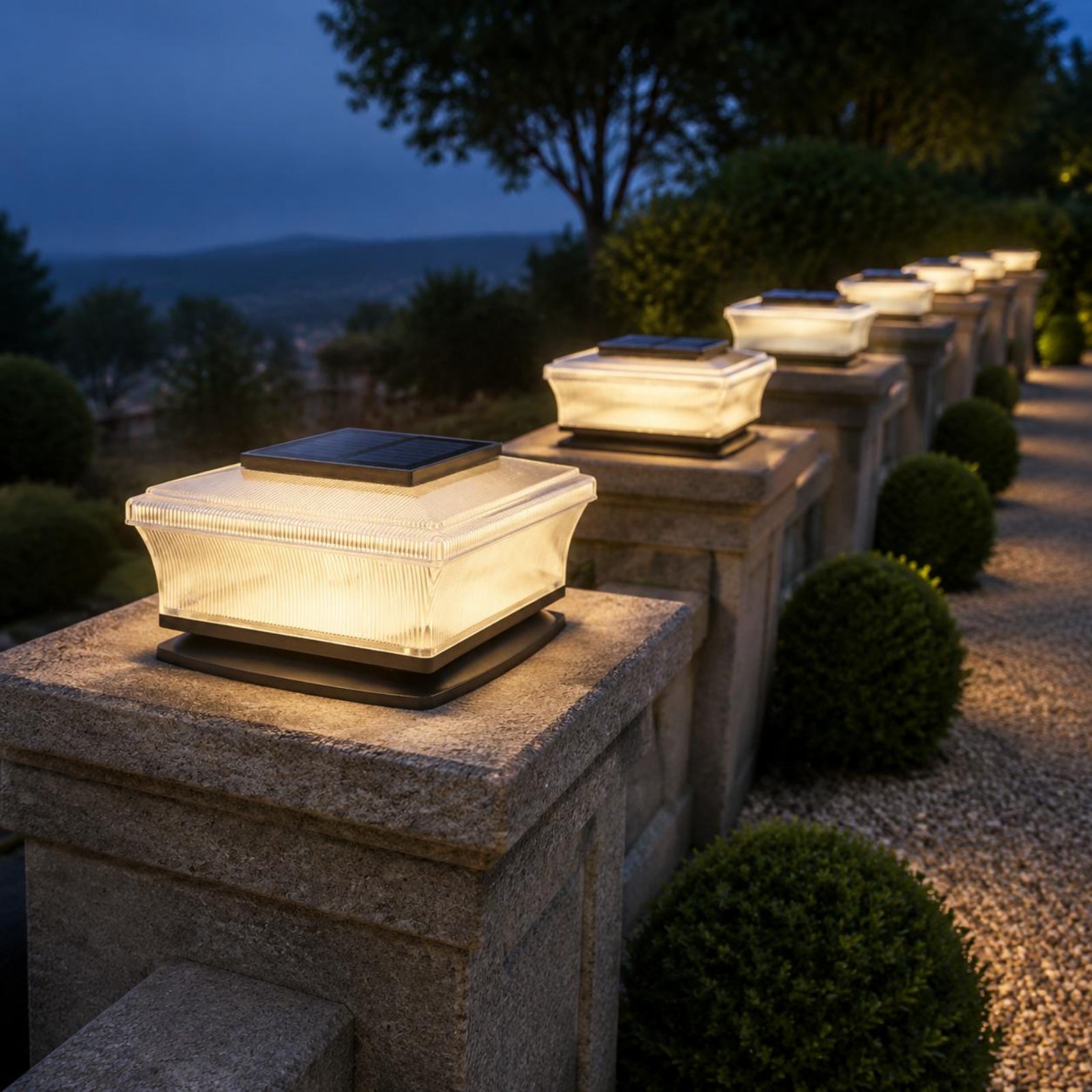 Solar Post Cap Light Wireless  - Outdoor Lighting Modern reseña y precio