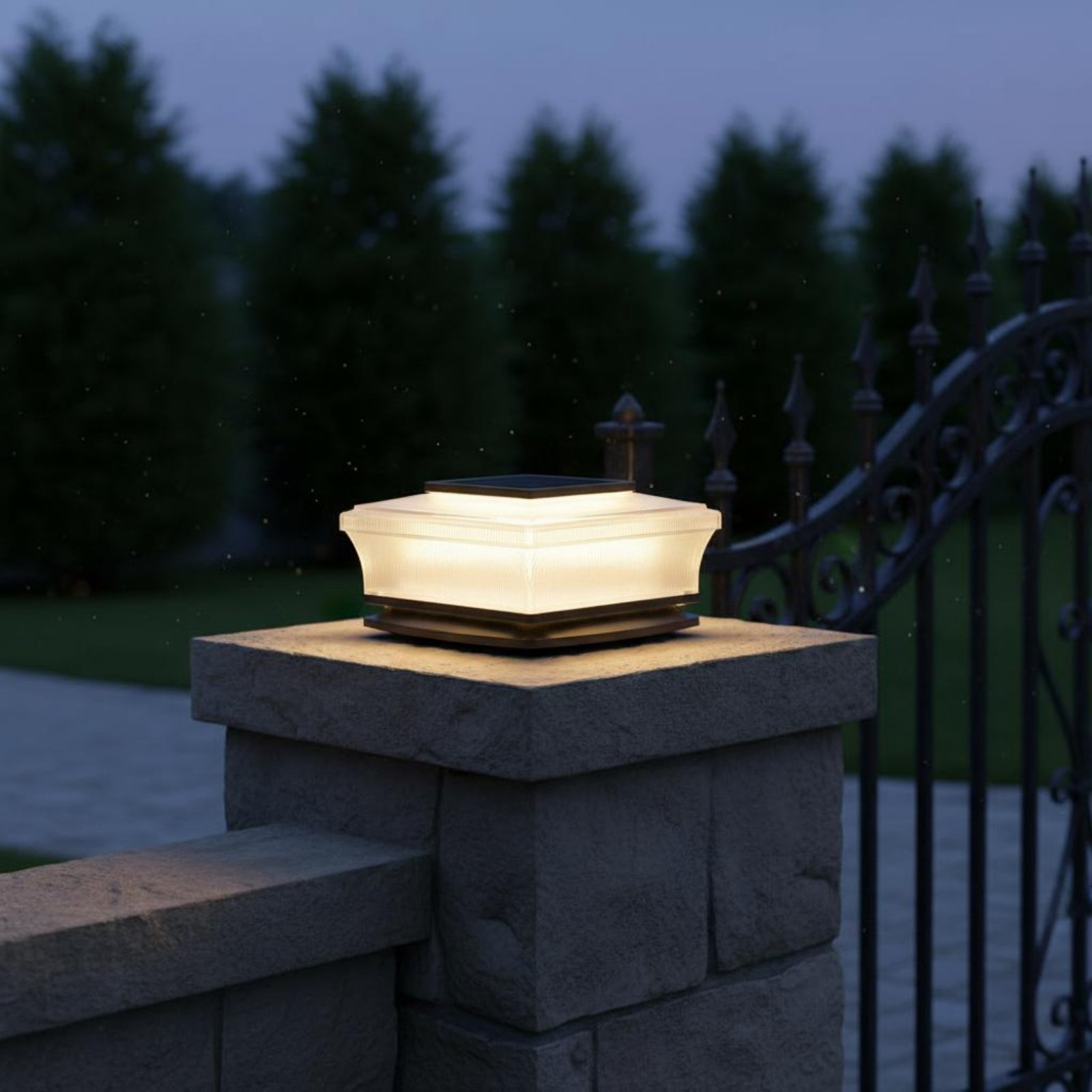 Solar Post Cap Light Wireless  - Outdoor Lighting Modern reseña y precio