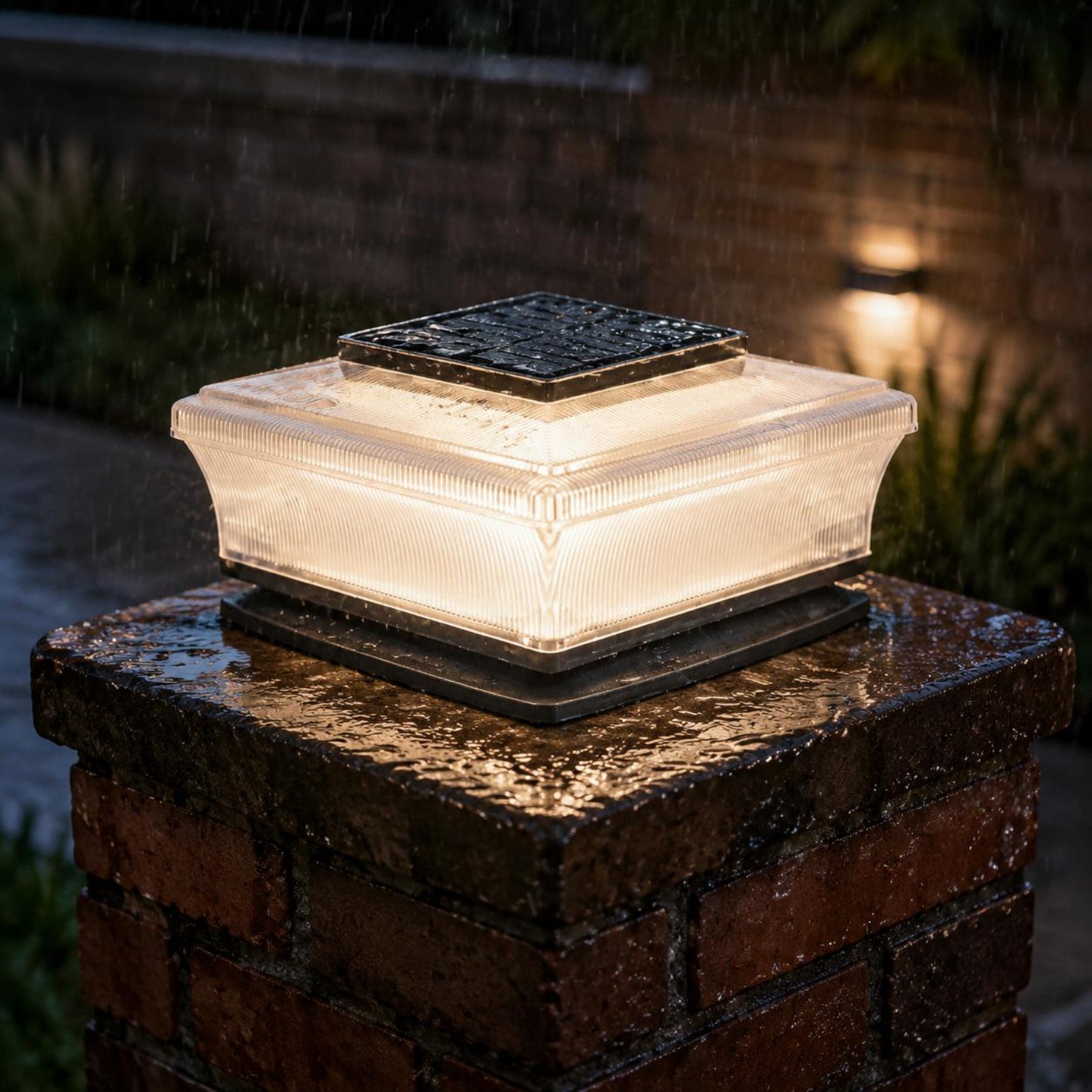 Solar Post Cap Light Wireless  - Outdoor Lighting Modern reseña y precio