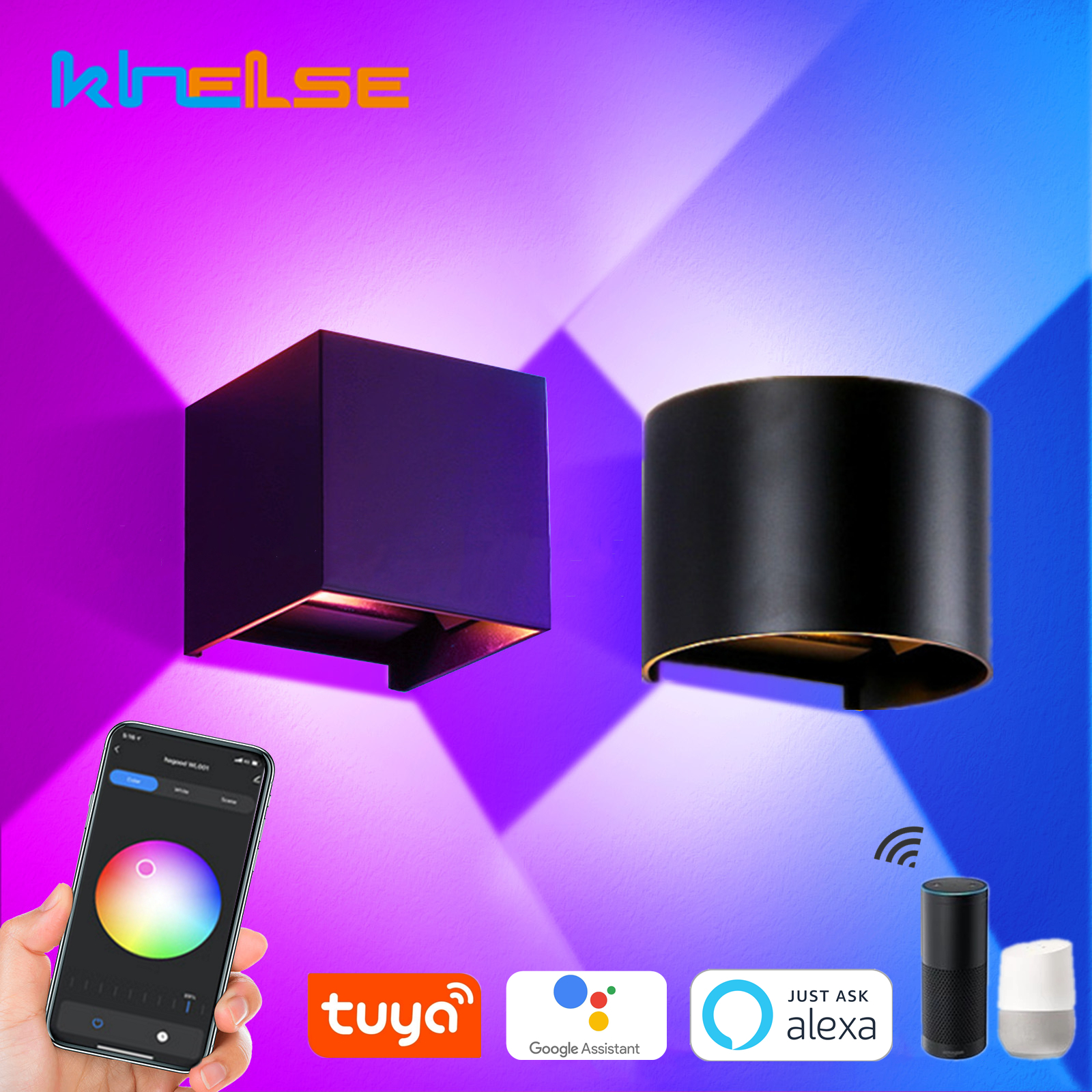 Tuya WIFI Smart RGB LED Wall L - Outdoor Lighting Zigbee reseña y precio
