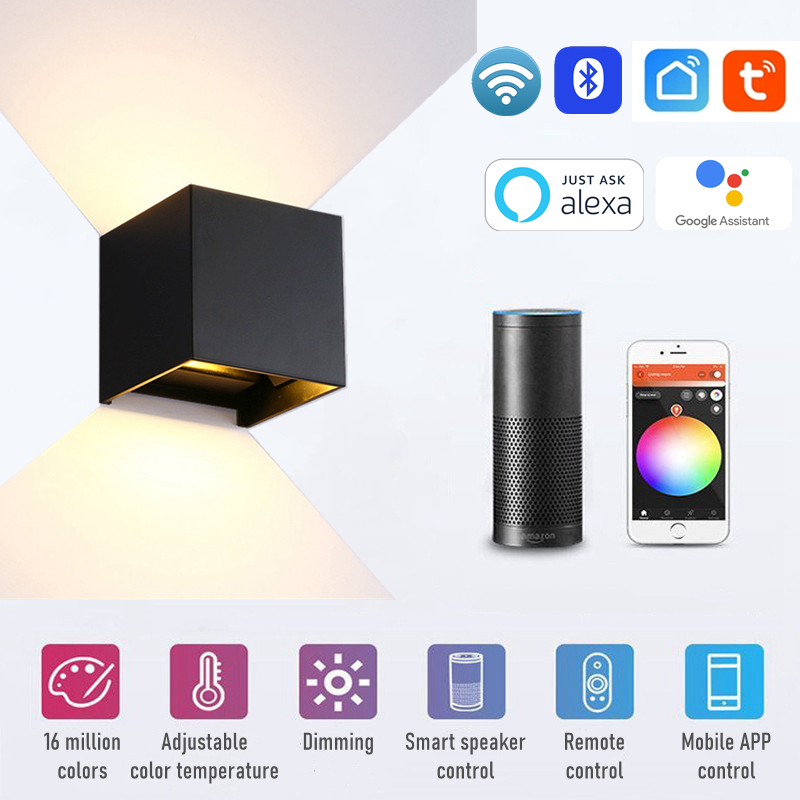 Tuya WIFI Smart RGB LED Wall L - Outdoor Lighting Zigbee reseña y precio
