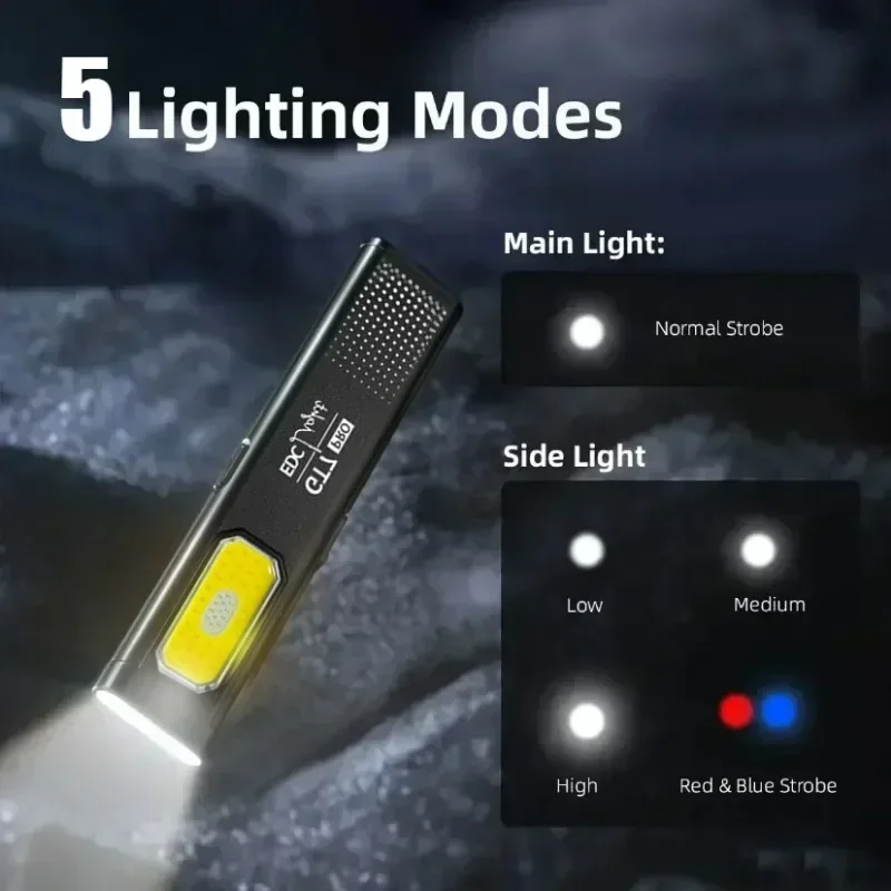Mini LED Flashlight USB C Rech - Outdoor Lighting Lowes reseña y precio