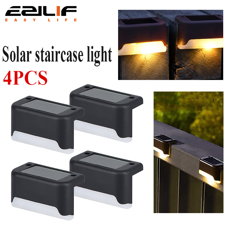 4PCS Solar Deck Light Outdoor  - Solar Path Light reseña y precio