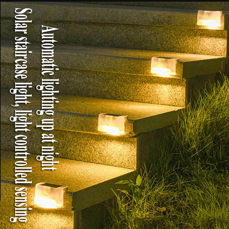 4PCS Solar Deck Light Outdoor  - Solar Path Light reseña y precio