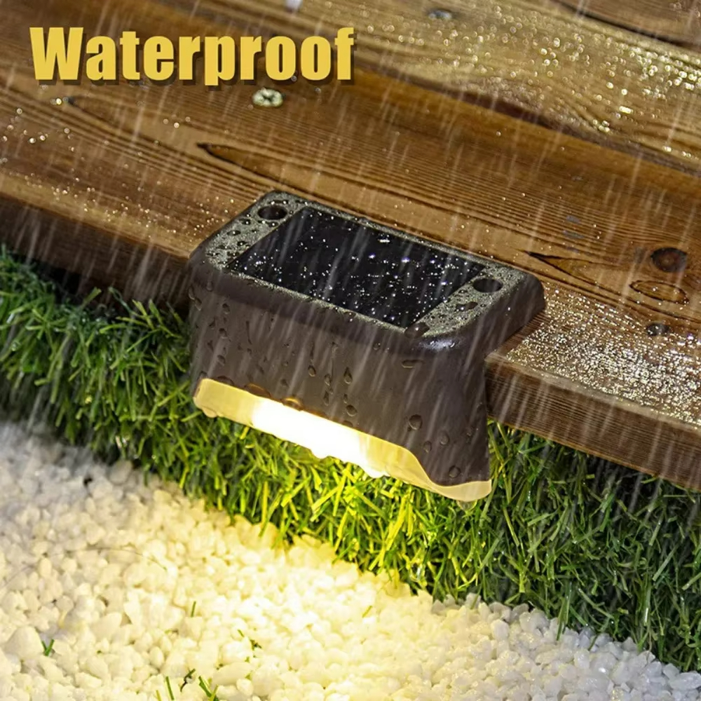 4PCS Solar Deck Light Outdoor  - Solar Path Light reseña y precio