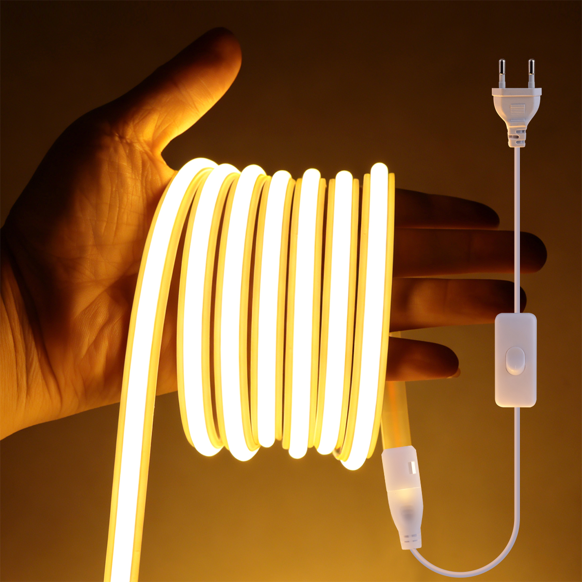 Newest 220V LED Strip Neon Lig - Outdoor Lighting Restaurant reseña y precio