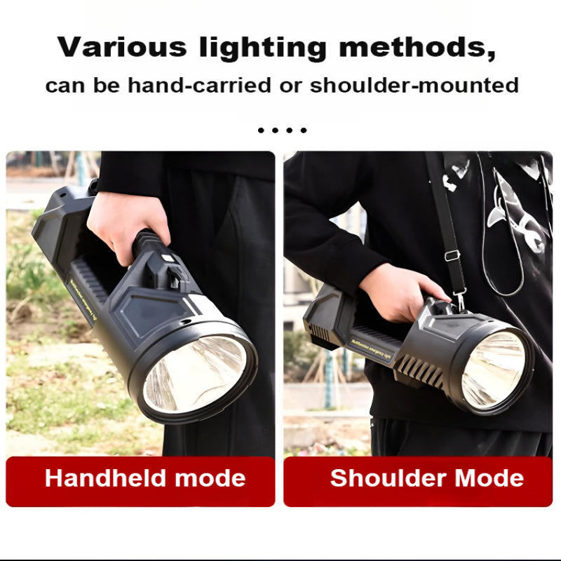 Super Bright Flashlight Led Po - Outdoor Lighting B&Q reseña y precio