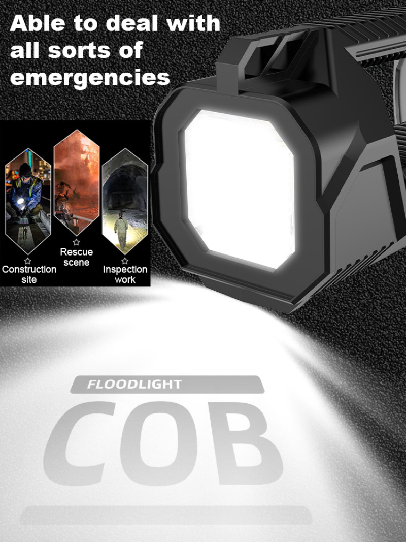 Super Bright Flashlight Led Po - Outdoor Lighting B&Q reseña y precio
