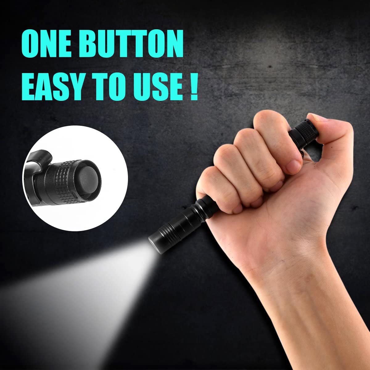 Portable Mini LED Pen Flashlig - Outdoor Lighting B&Q reseña y precio