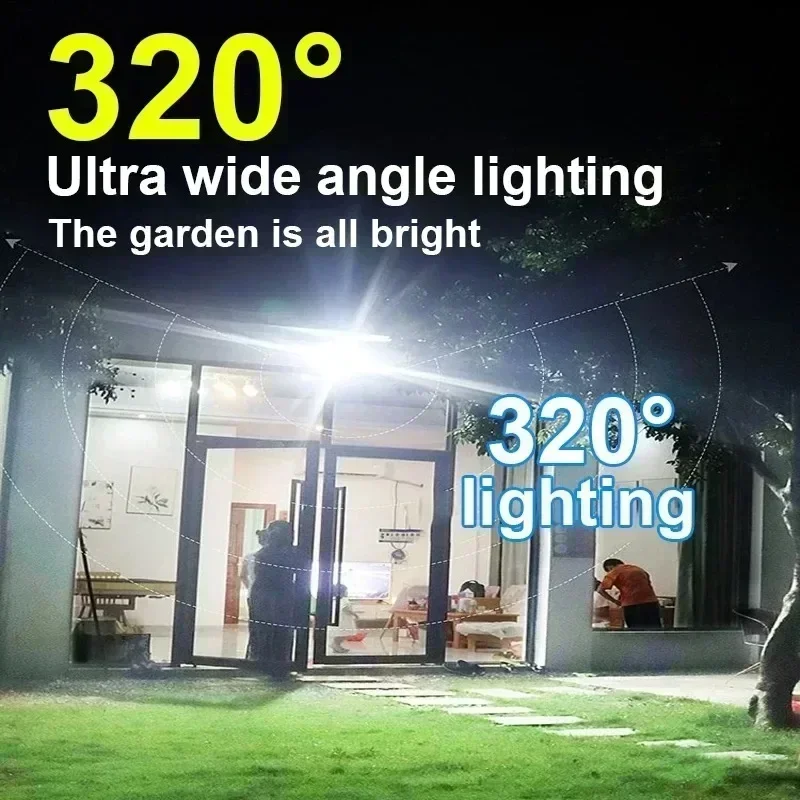 12000LM Powerful Solar Wall La - Outdoor Lighting With Outlet reseña y precio