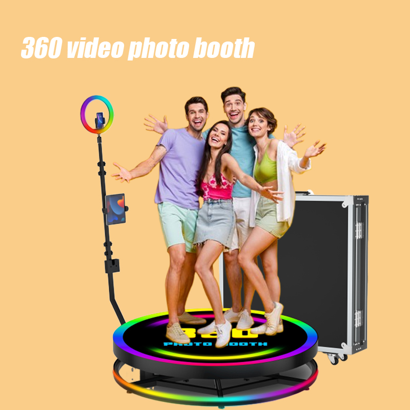 360 Photo Cabin Machine Slow M - Outdoor Lighting Rental For Party reseña y precio