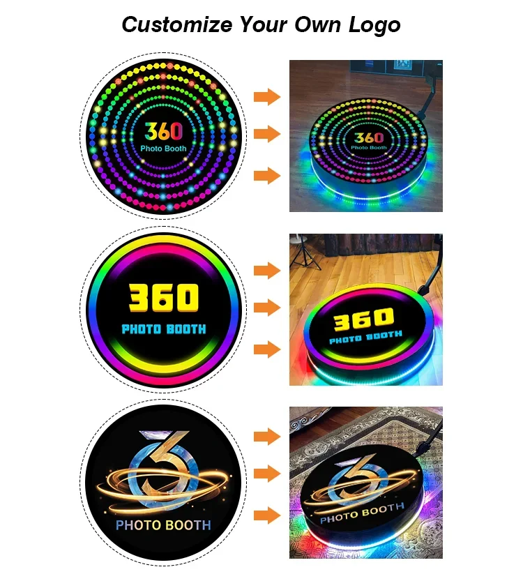 360 Photo Cabin Machine Slow M - Outdoor Lighting Rental For Party reseña y precio