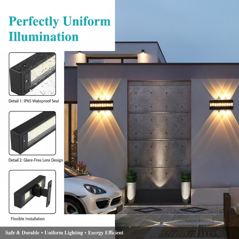 Outdoor Waterproof Wall Light  - Outdoor Lighting Lamps reseña y precio