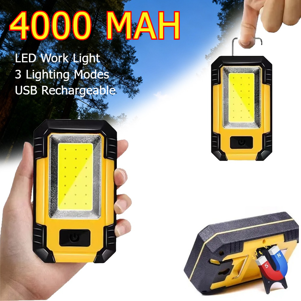 Rechargeable 4000MaH Work Ligh - Outdoor Lighting Lowes reseña y precio