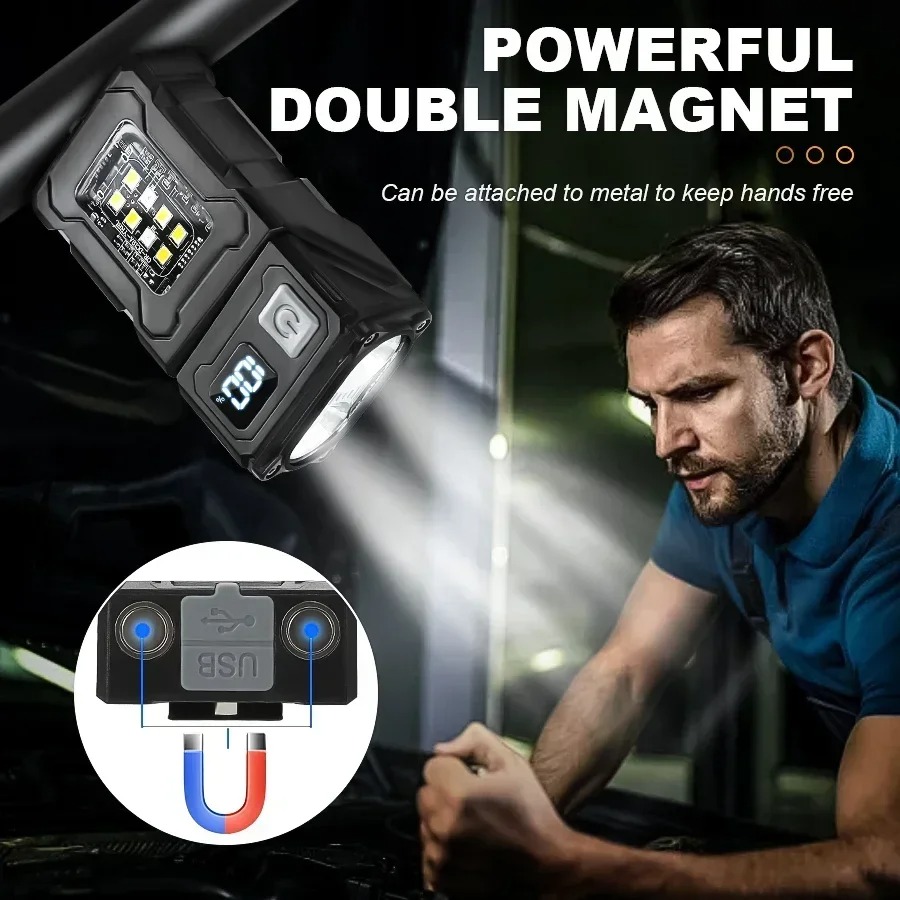 Mini USB Recharge LED Flashlig - Outdoor Lighting B&Q reseña y precio
