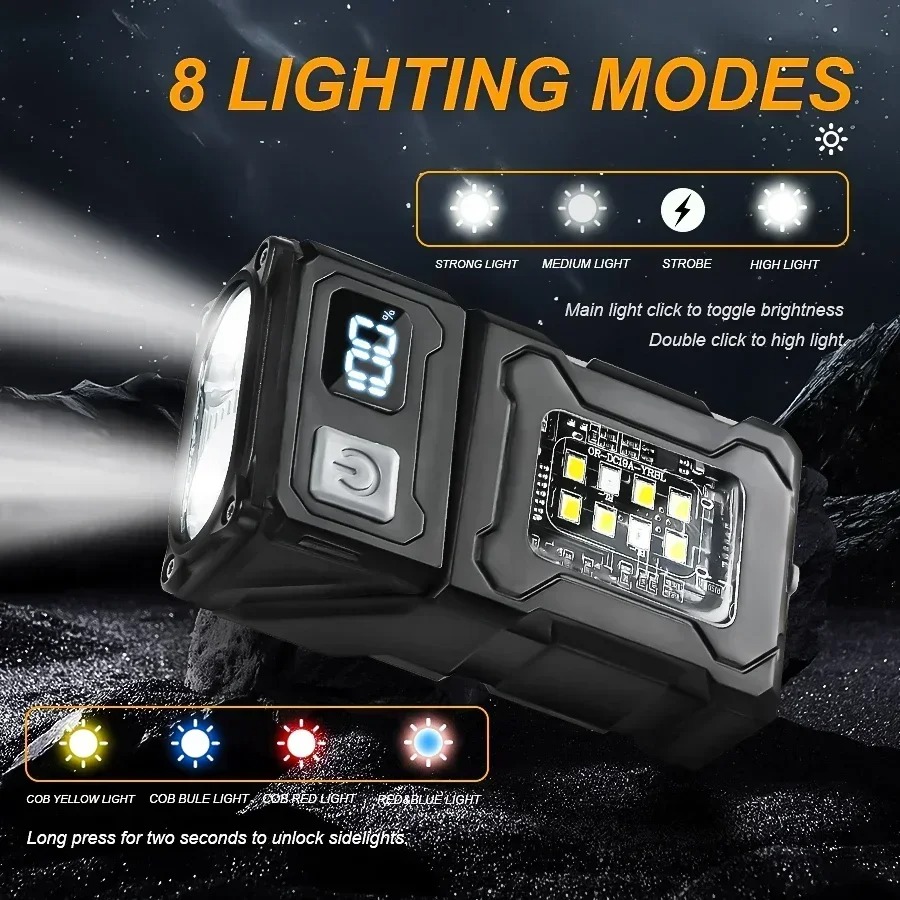 Mini USB Recharge LED Flashlig - Outdoor Lighting B&Q reseña y precio