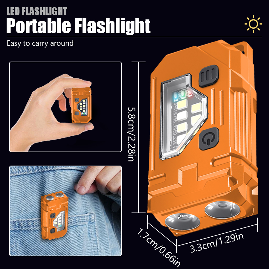 Mini Keychain EDC Flashlight R - Outdoor Lighting B&Q reseña y precio