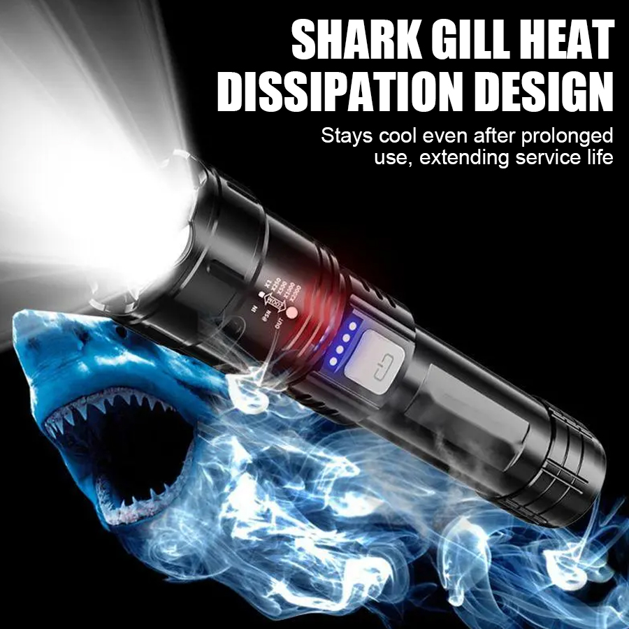 High Power P50 LED Flashlight  - Outdoor Lighting B&Q reseña y precio