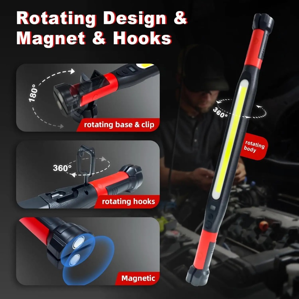 Super Bright Magnetic COB Work - Outdoor Lighting Lowes reseña y precio