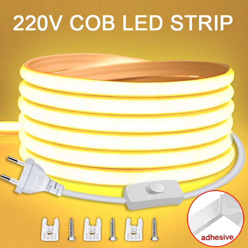 220V Led Strip with ON/OFF Swi - Outdoor Lighting Restaurant reseña y precio