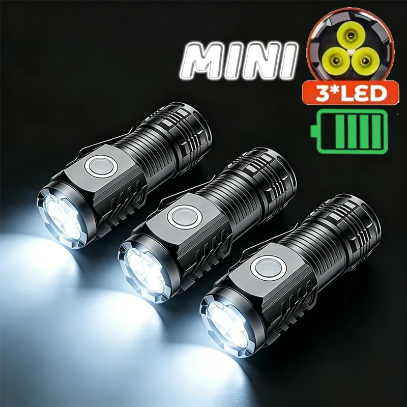 Portable Mini 3 LED Handheld F - Outdoor Lighting B&Q reseña y precio
