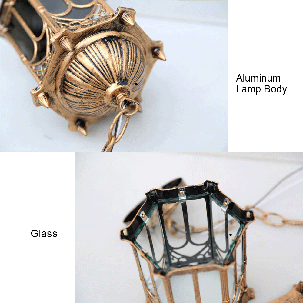 SANDIY Outdoor Pendant Lamp Re - Outdoor Lighting Restaurant reseña y precio