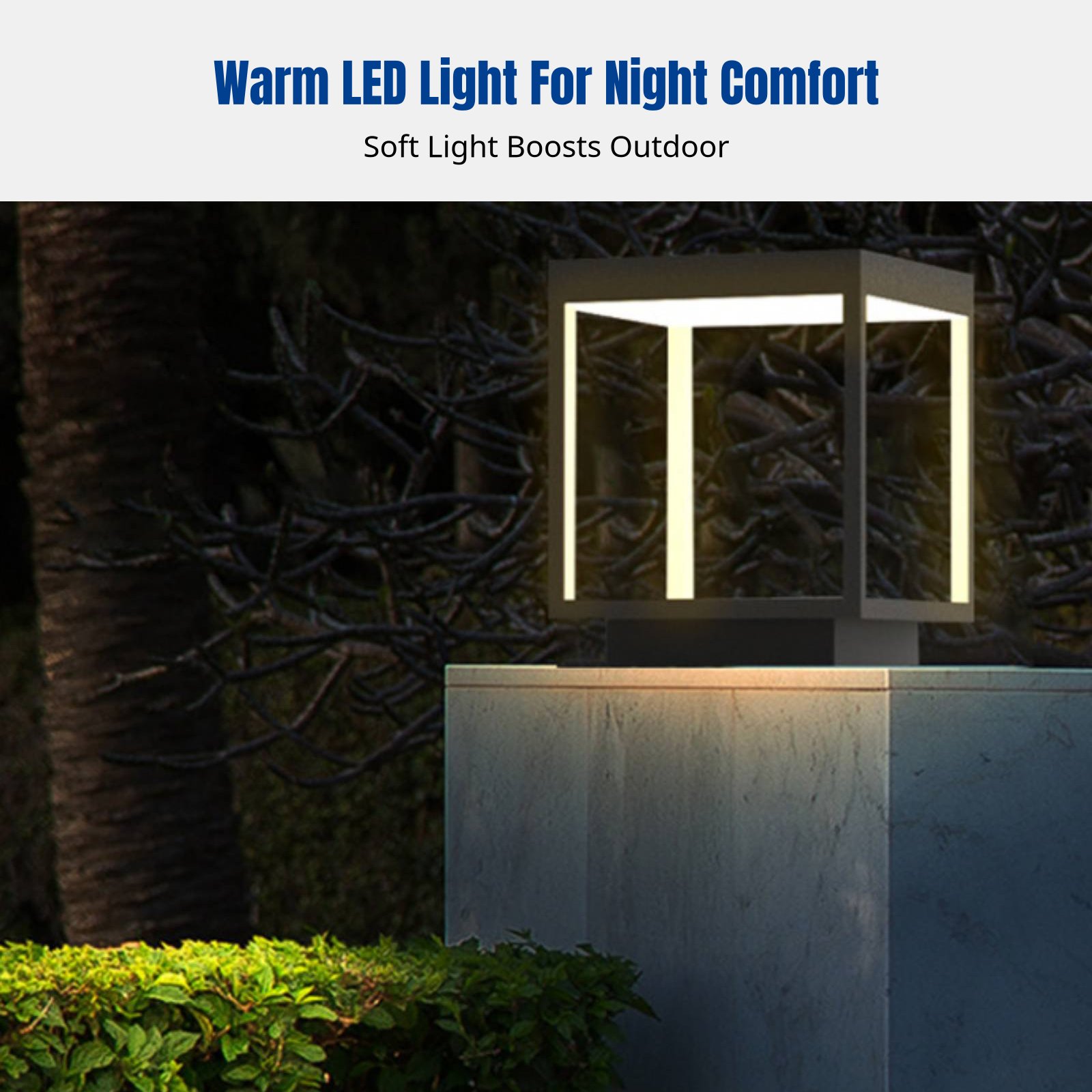 Modern Minimalist LED Pillar L - Outdoor Lighting Modern reseña y precio